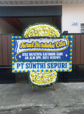 Papan Bunga Duka di Bahau Hulu